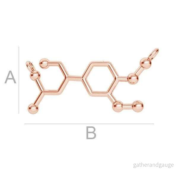 Berlock 925 Silver 18K Rose Gold plated – Adrenalin 1 styck Berlock 925 Silver 18K Rose Gold plated – Adrenalin 1 styck