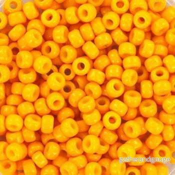 Miyuki Seed Beads – Duracoat Opaque Light Squash 8/0, 10 Gram