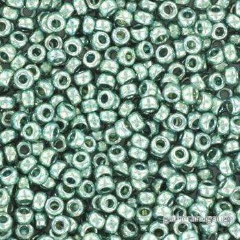 Miyuki Seed beads - Duracoat Galvanized Dark Seafoam 15/0, 10 gram