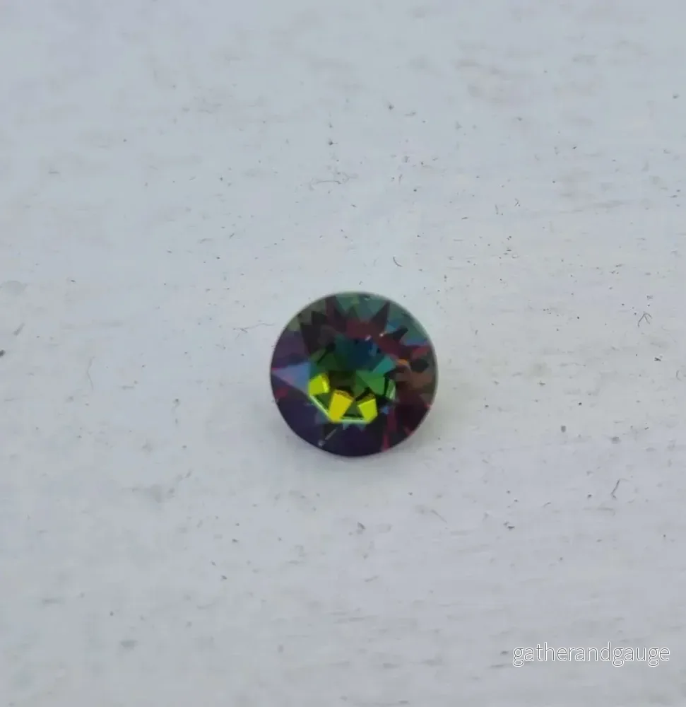Swarovski Chaton 1088 SS39 – Crystal Vitrail Medium 8mm, 1 styck Swarovski Chaton 1088 SS39 – Crystal Vitrail Medium 8mm, 1 styck