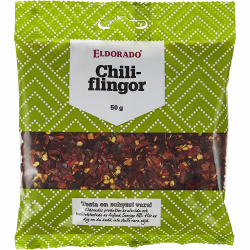 Eldorado Chiliflingor Påse 50g Eldorado Chiliflingor Påse 50g