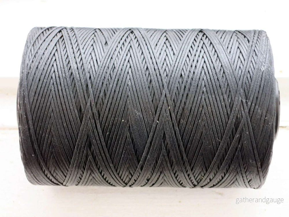 Slam cord - Svart 1 mm 1 m - Bild 2