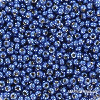 Miyuki Seed Beads - Duracoat Galvanized Mermaid Blue 11/0, 10 gram