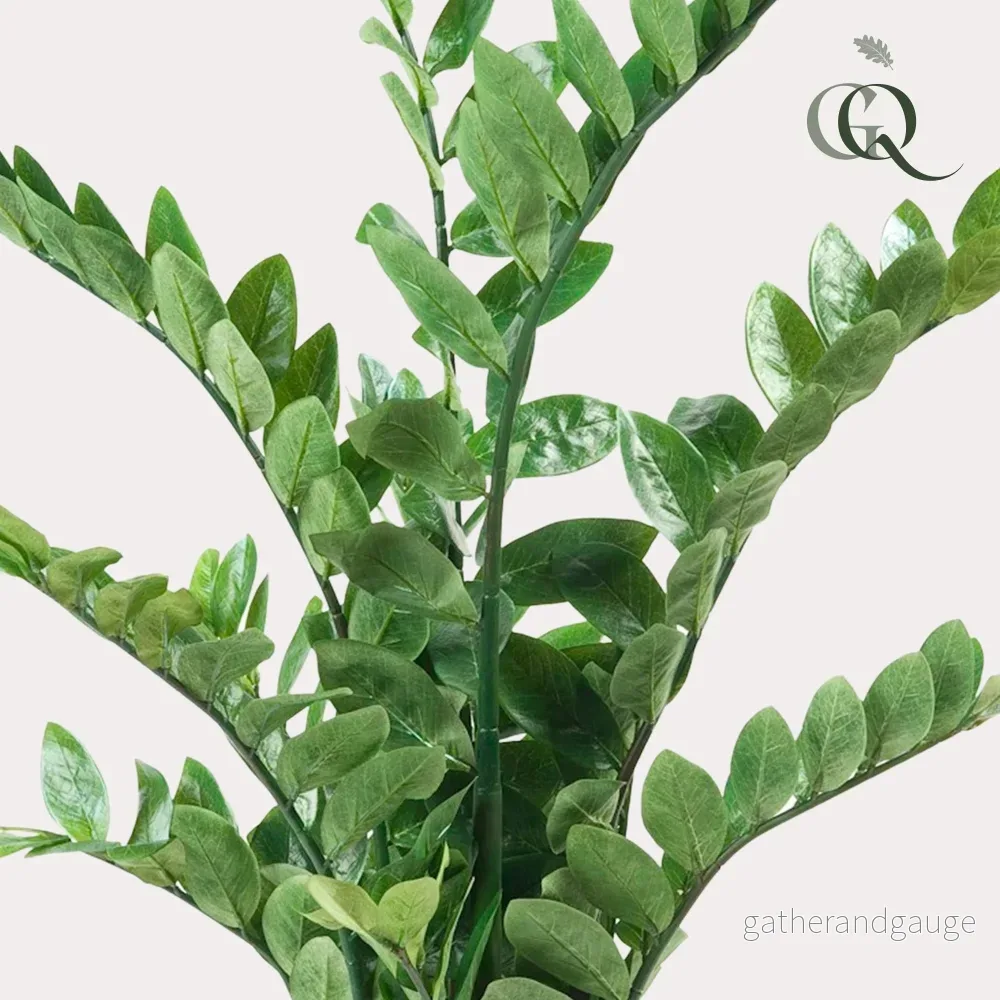 Zamioculcas konstgjorda växt - h110cm, Ø13cm - Bild 2