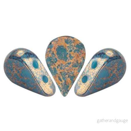 Amos® par Puca® – Opaque Blue Turquoise Bronze, 10 gram Amos® par Puca® – Opaque Blue Turquoise Bronze, 10 gram