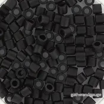 Miyuki Delica – Matte Black 8/0, 5 gram