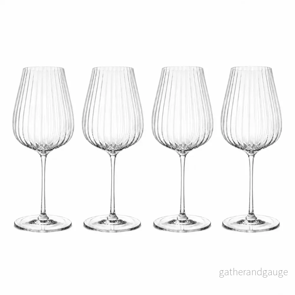 Ribbade Vinglas 4-Pack