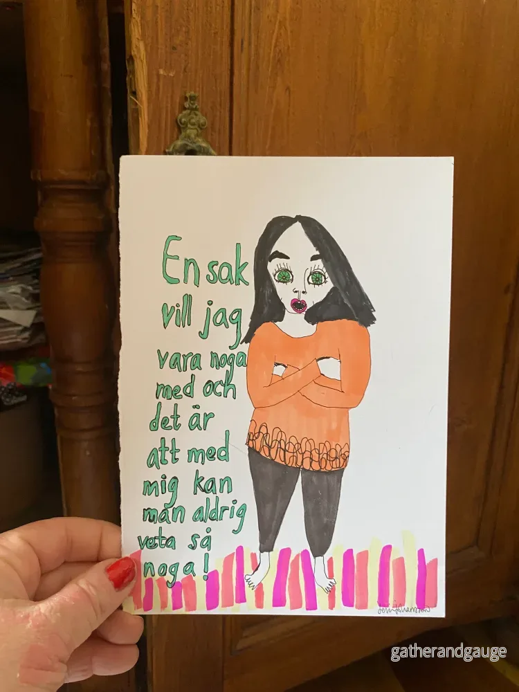 Fyndhörnan! Med mig kan man aldrig veta så noga - Bild 2