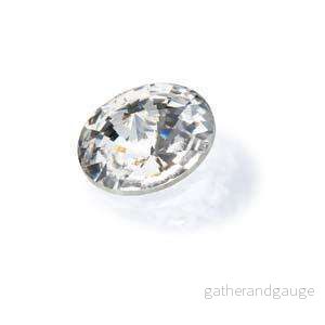 Preciosa Rivoli Maxima - Crystal 14mm, 1 styck - Bild 3