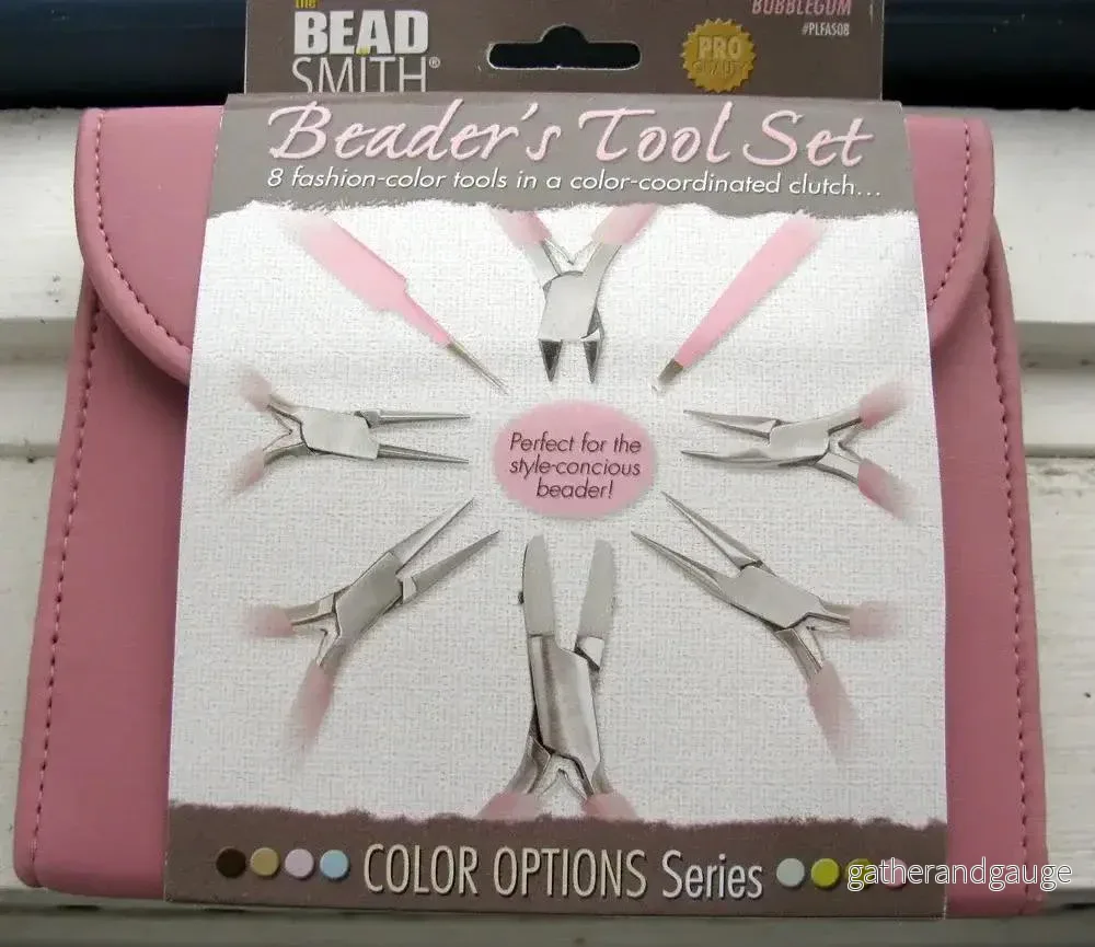Beadsmith verktygsset – 8 verktyg Bubblegum 1 set