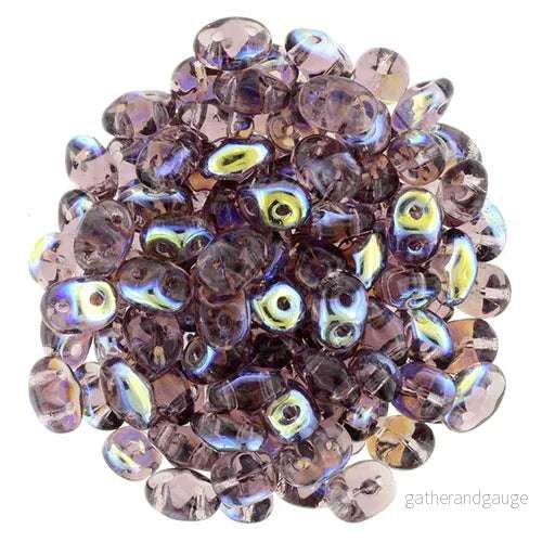 SuperDuo – Amethyst AB 10 gram SuperDuo – Amethyst AB 10 gram