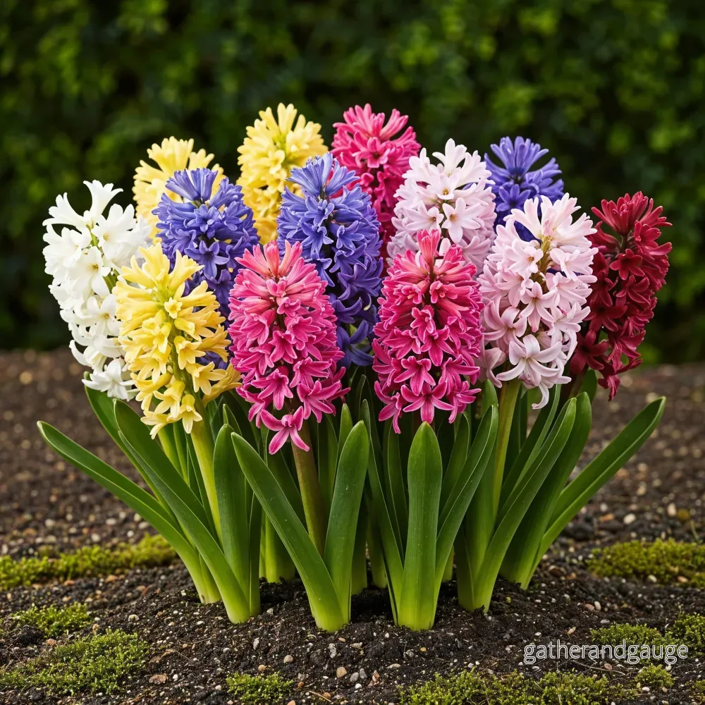 Green boutiQ - Bloembollen - Hyacinth mix - Diversen Kleuren - 10 stuks - Bolmaat 14/15 - XXL Pack - Bild 2