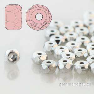 Facetterad Micro Spacers - Full Labrador 2x3mm, 6 gram - Bild 2