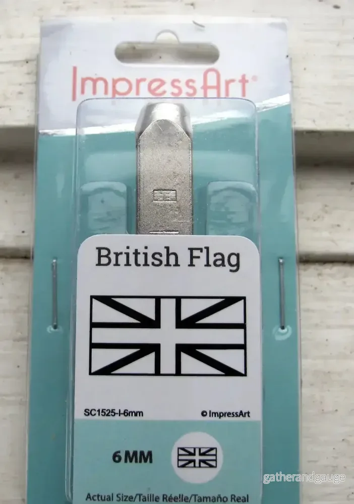 Designstansar ImpressArt – Brittiska Flaggan, 6 mm Designstansar ImpressArt – Brittiska Flaggan, 6 mm