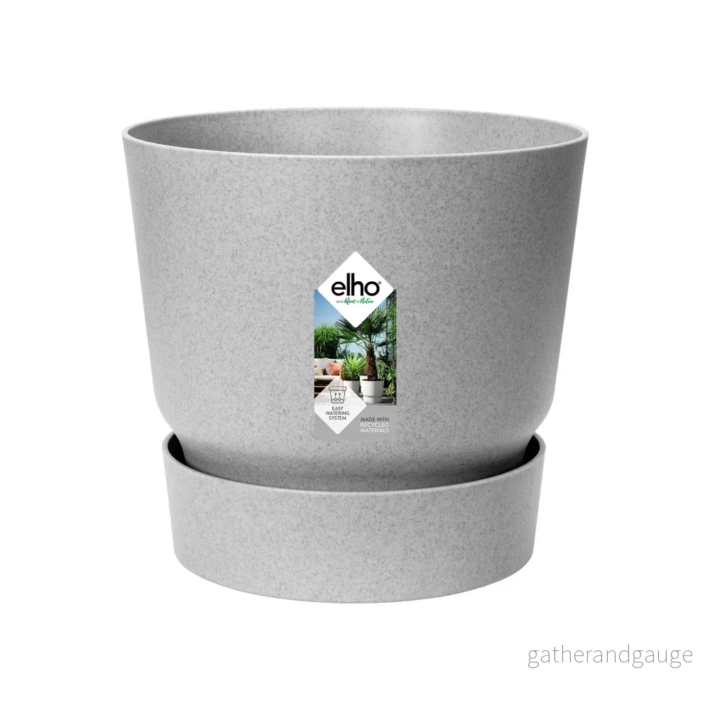 Elho Greenville kruka Rund grå 14 cm