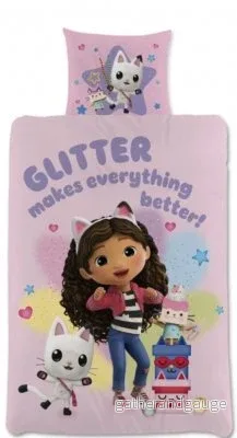 Gabby’s Dollhouse bäddset 150×210 Gabby’s Dollhouse bäddset 150×210