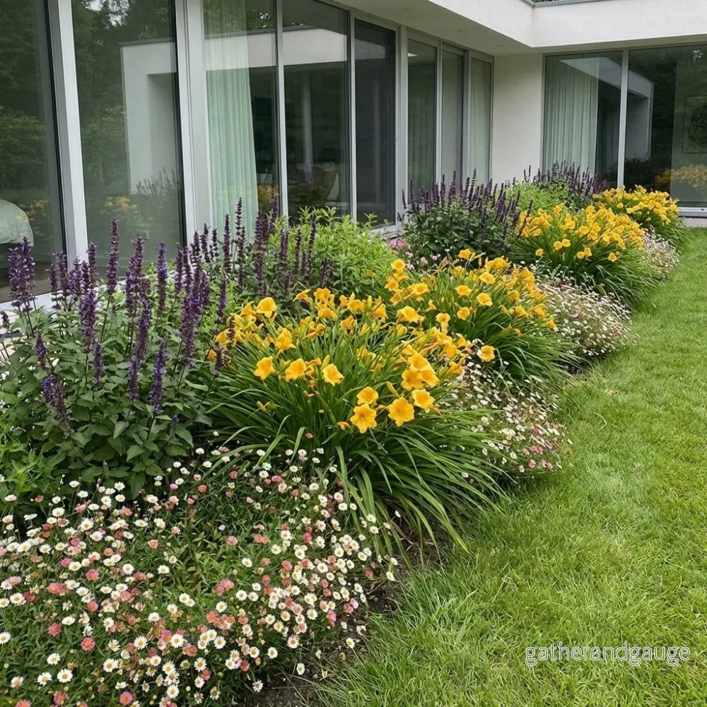 Pack Façade Plein Soleil Blanc & Jaune – 18 plantes Pack Façade Plein Soleil Blanc & Jaune – 18 plantes
