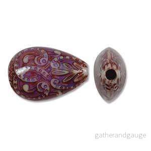 Mood Bead – Fancy Flame 15x23mm 1 styck Mood Bead – Fancy Flame 15x23mm 1 styck