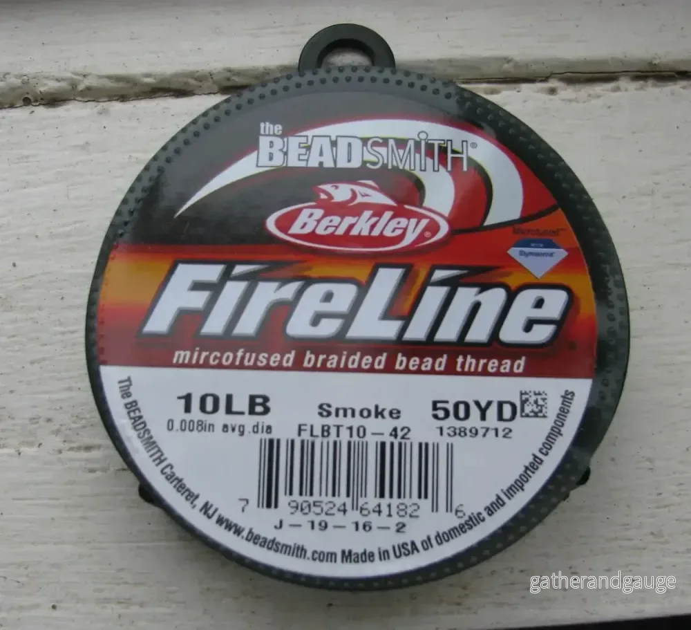 FireLine 10LB - Smoke / Mörkgrå 50 YD