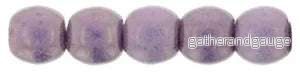 Tjeckiska Druk (Runda) – Luster Opaque Lilac 2mm, 50-pack