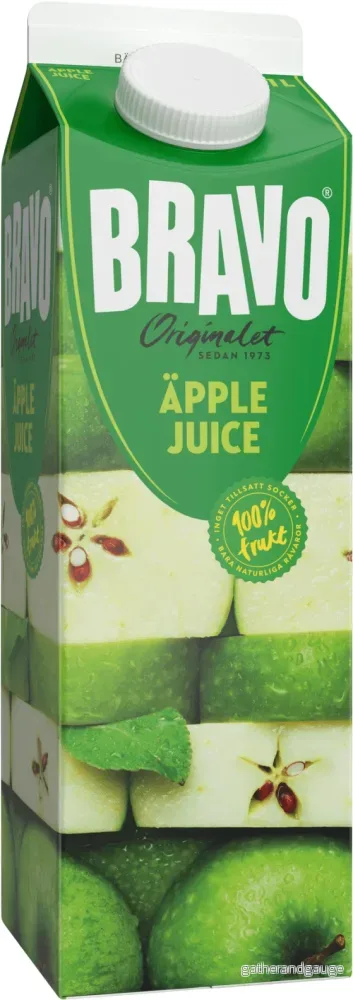 Bravo Äpple 1L Skånemejeri