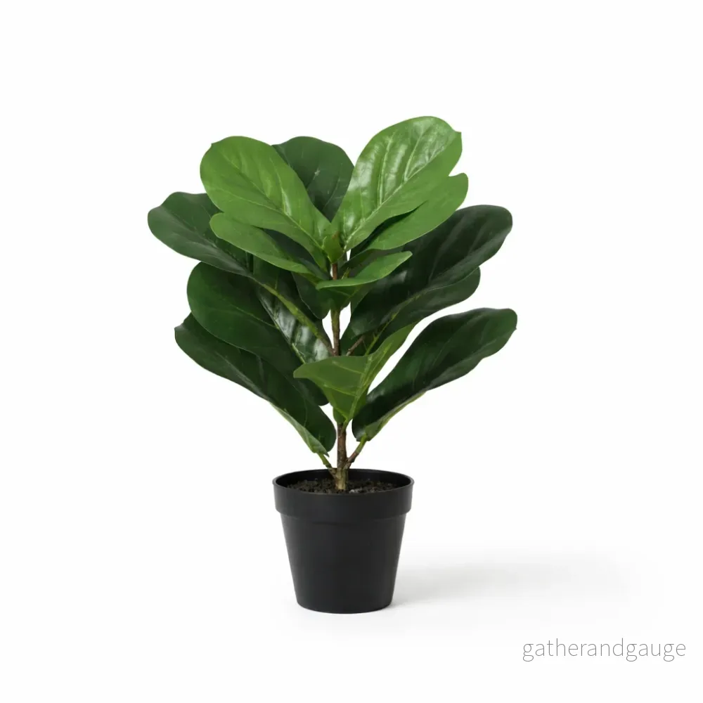Ficus lyrata artificiel h40cm - Bild 3