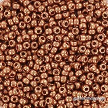 Miyuki Seed Beads - Plated Copper 11/0, 10 gram