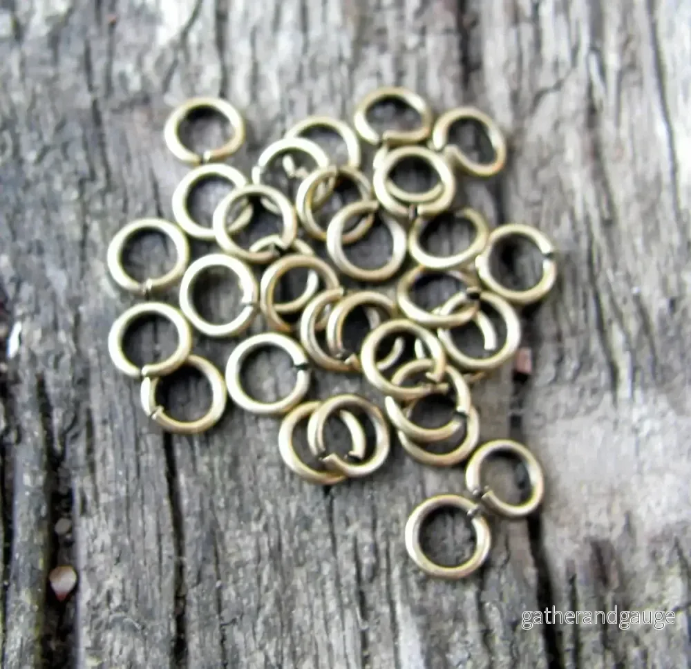 Bindringar Bronsfärgade - 4,5x0,8mm, 50-pack