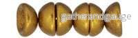 Teacup – Matt Metallic Antique Gold 4x2mm, 5 gram