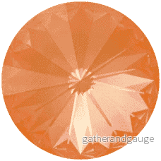 Primero Crystals 1122 Rivoli - Crystal Mango Ignite 14mm 1 styck
