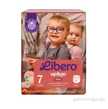 Libero Up&go 7 16-26kg Byxblöjor