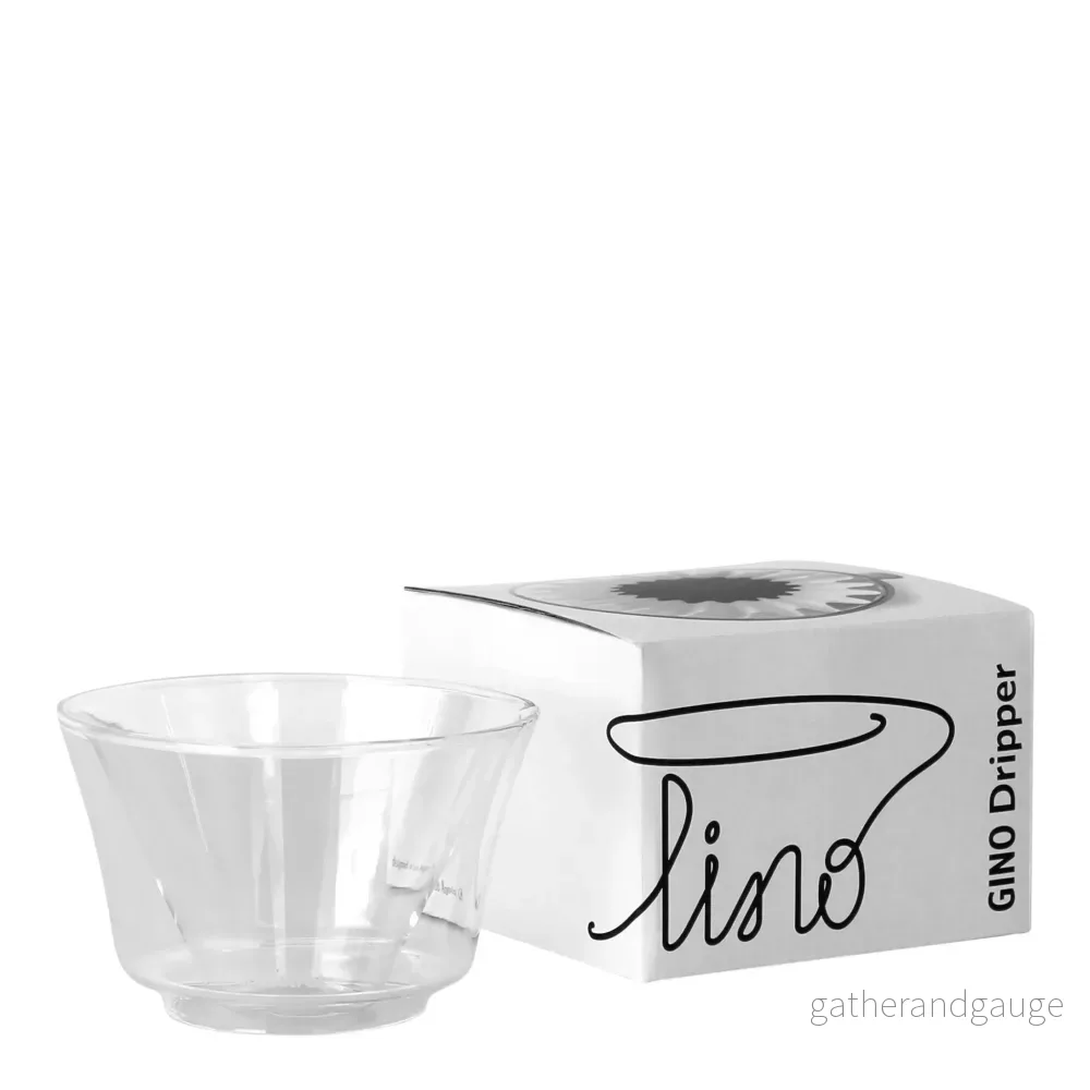notNeutral Filter Hållare Gino Glas platt dripper notNeutral Filter Hållare Gino Glas platt dripper