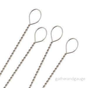 Pärlnålar Basic Elements - Flexibla Twisted Wire Medium 0,30mm 50-pack - Bild 3