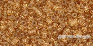 TOHO Demi Round – Transparent – Spicy Mustard 11/0, 5 gram TOHO Demi Round – Transparent – Spicy Mustard 11/0, 5 gram