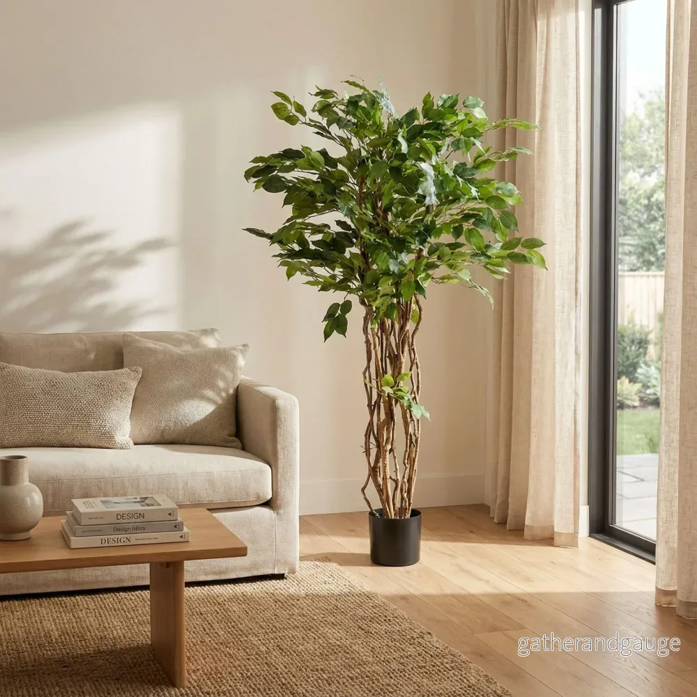 Ficus liane arbuste artificiel h140cm Ficus liane arbuste artificiel h140cm