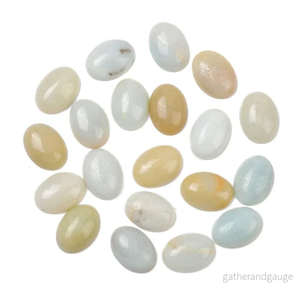 Cabochon Amazonite - Oval 18x13mm 1 Styck - Bild 2