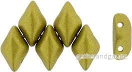Matubo Gemduo – Matte metallic Aztec gold 8x5mm, 10 gram