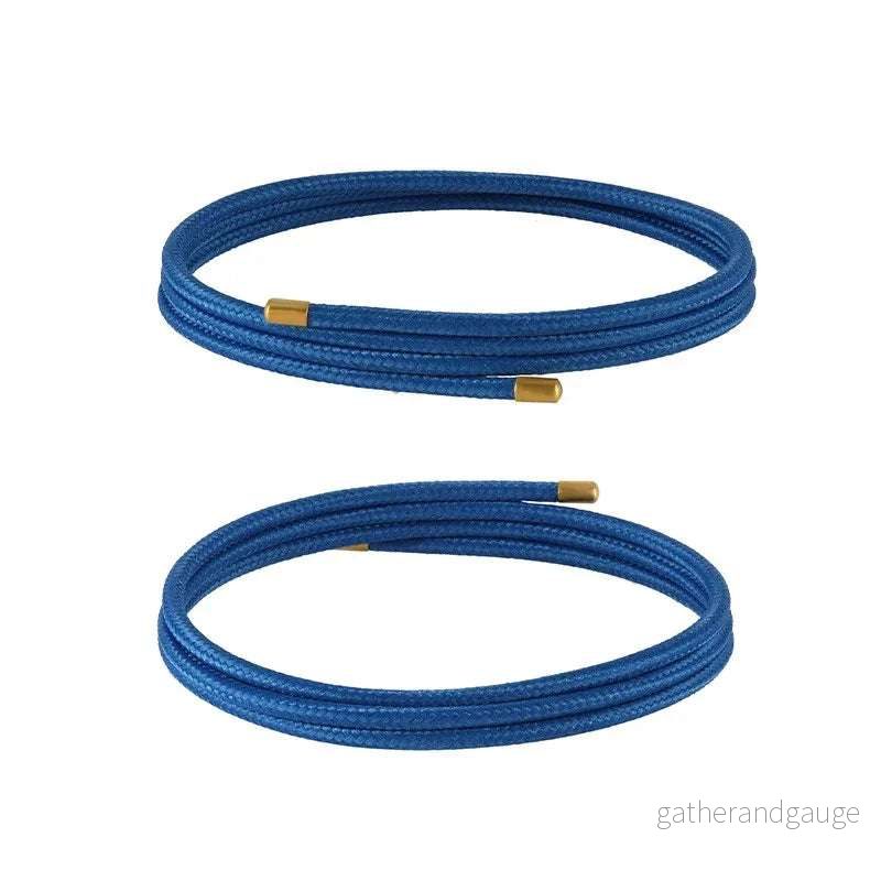 Magnetiskt armband - Rostfritt stål Blå 1 styck