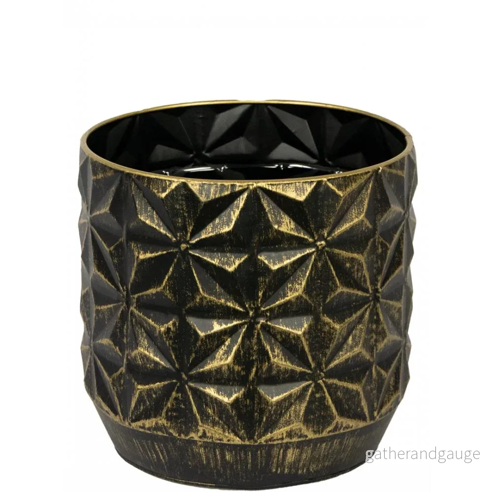 Svart Linske kruka 15 cm - Bild 2