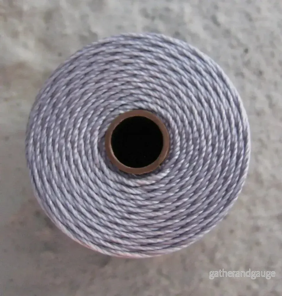 S- Lon bead cord – Dark Lavender, 1 Rulle S- Lon bead cord – Dark Lavender, 1 Rulle