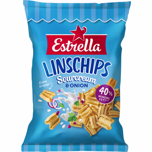Estrella Linschips Sourcream & Onion 90g