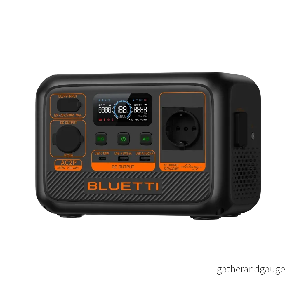 AC2P Portable Power Station | 300W 230,4Wh