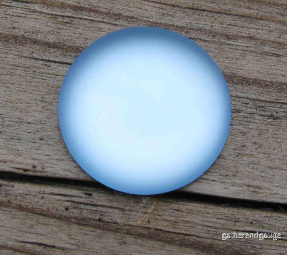 Luna Cabochon - Skyblue 18 mm 1 styck
