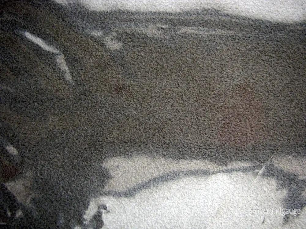 Ultrasuede - Silver Pearl, 21x21cm, 1 Styck - Bild 2