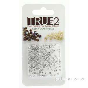 Tjeckiska Firepolish - Crystal Labrador true 2 mm, 2 gram