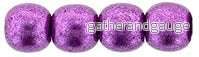 Tjeckiska Druks - Saturated Metallic Spring Crocus 4 mm, 50-pack
