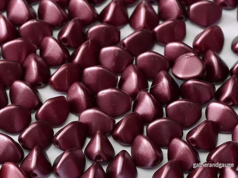 Pinch Bead – Pastel Burgundy 5mm, 10 gram Pinch Bead – Pastel Burgundy 5mm, 10 gram