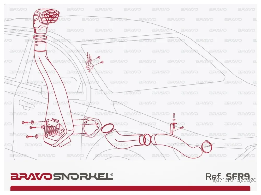 BRAVO Snorkel Ford Ranger (2011-2022) - Bild 2