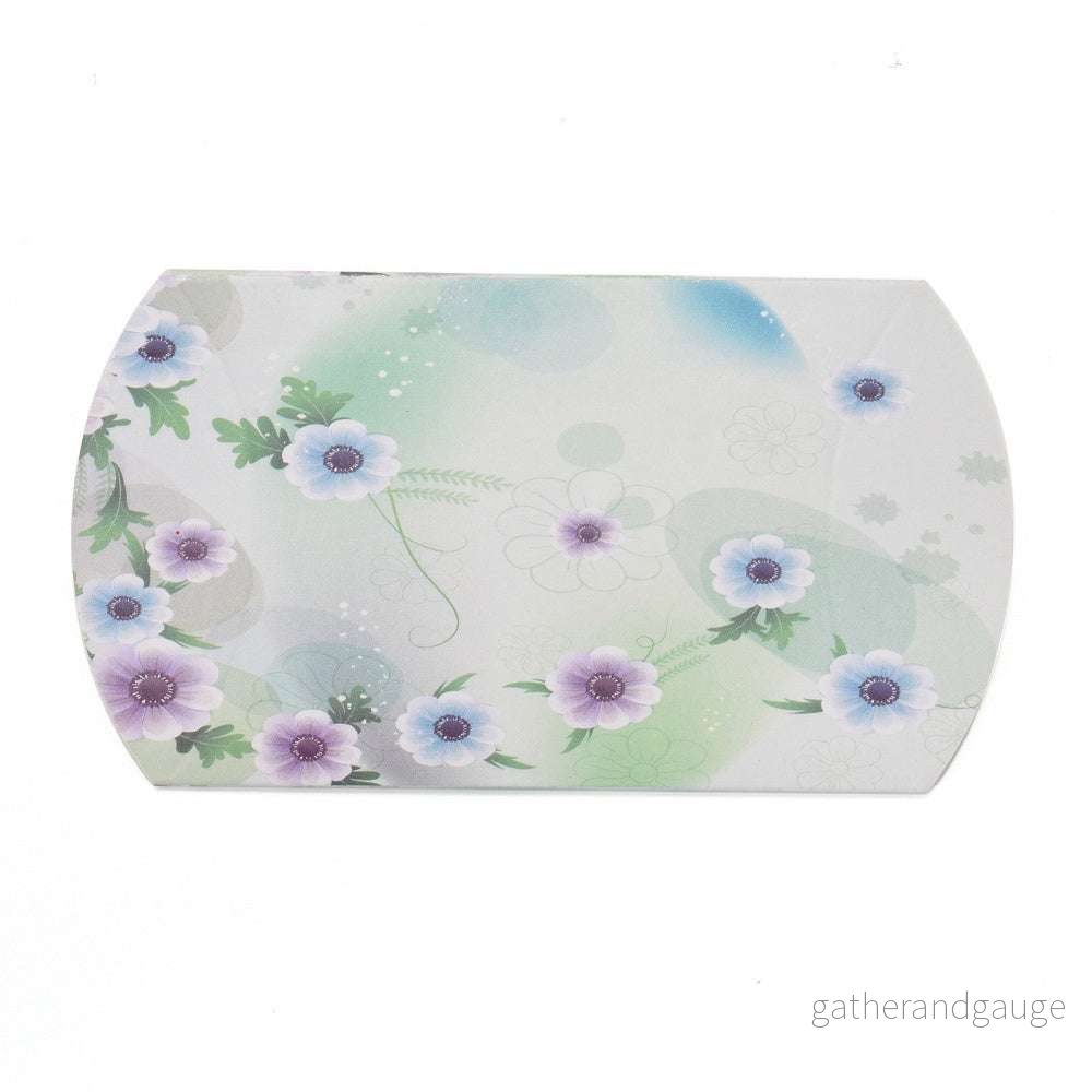 Presentask - Grön med blommor 5-pack - Bild 3