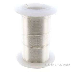 Wire Elements 26Ga - Silverfärgad, Non tarnish, 1 rulle